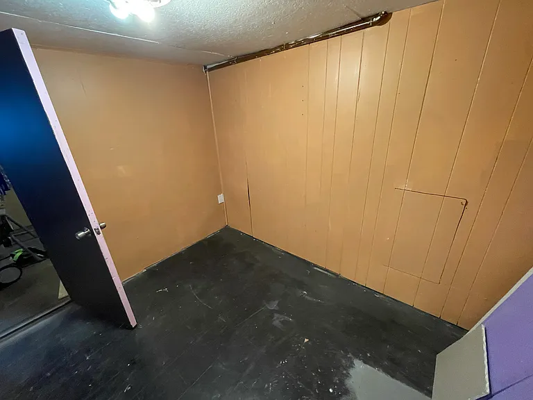 Extra storage in the basement, separate from the garage