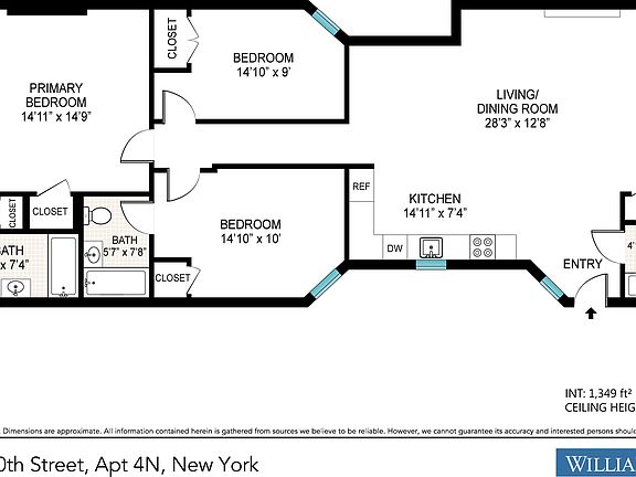 2nd image of 65 W 70th St APT 3N