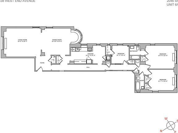 2nd image of 838 W End Ave APT 6A