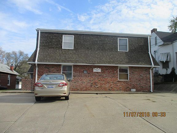 One of two paved off street parking lots