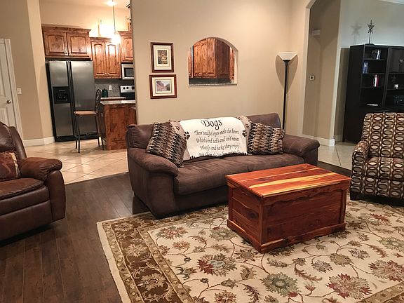 Great room opens to kitchen