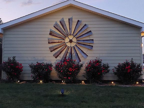 side of garage