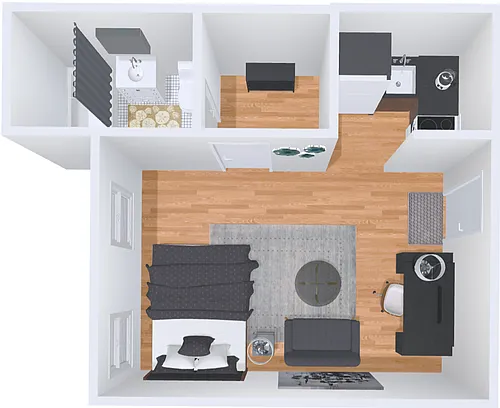 Floor plan studio 1