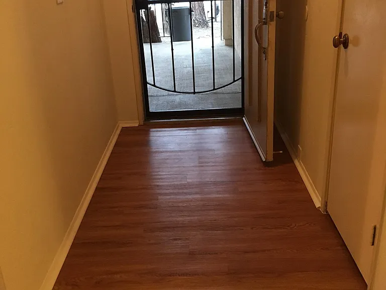 Entry with security screen door
