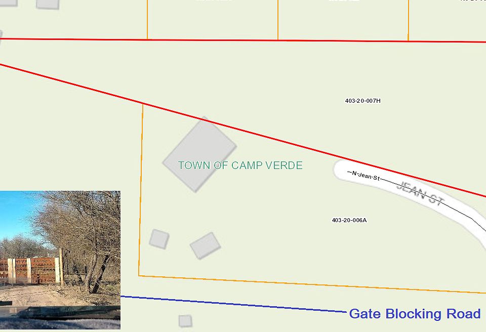 Neighbor's Illegal Gate