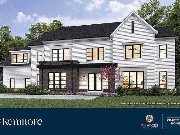 The Kenmore Floor Plan, 4 BR, 4 BA, 3-Car Garage, Single Family Homes by Craftmark Homes