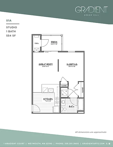 Floor plan S1A