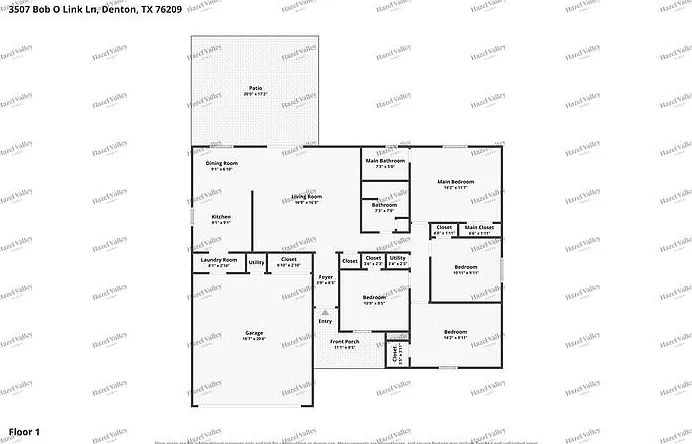4 bed, 2.0 bath, 1427 sqft, $1,895 — Photo 2