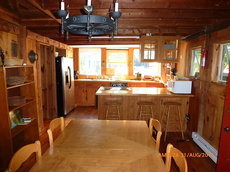 Kitchen and dining area