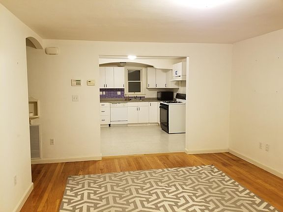 Living room and kitchen