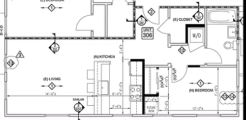 Floor plan 306