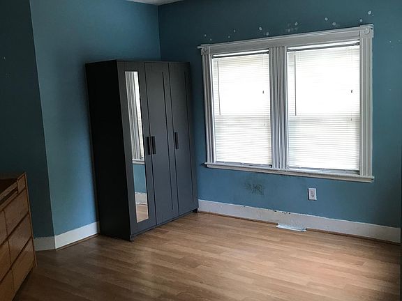 Bedroom 1. In the front of the unit. Paint color can be picked by tenant.