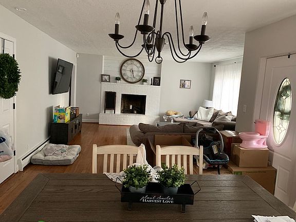 Dining and living room