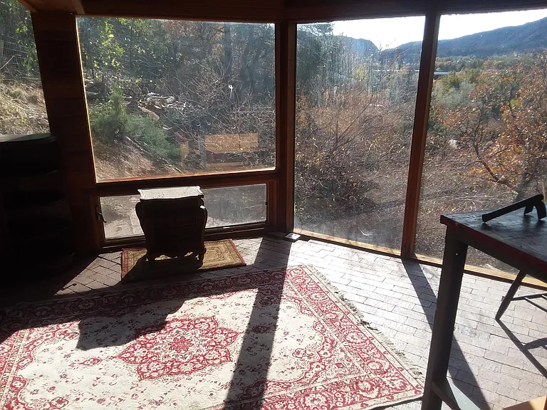 Sun Room finished in Cedar.