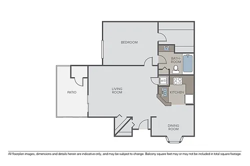 Floor plan Plan 1A