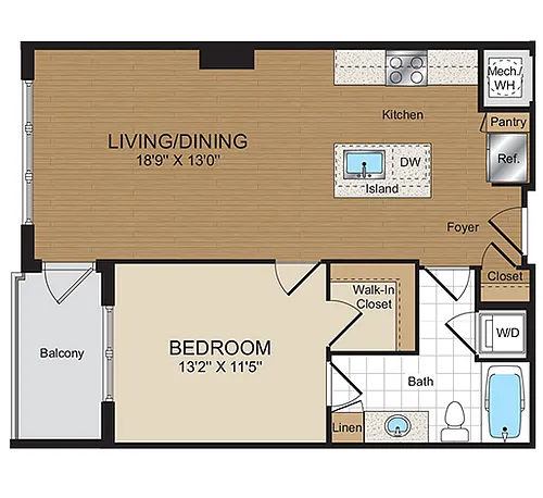 Floor plan A1