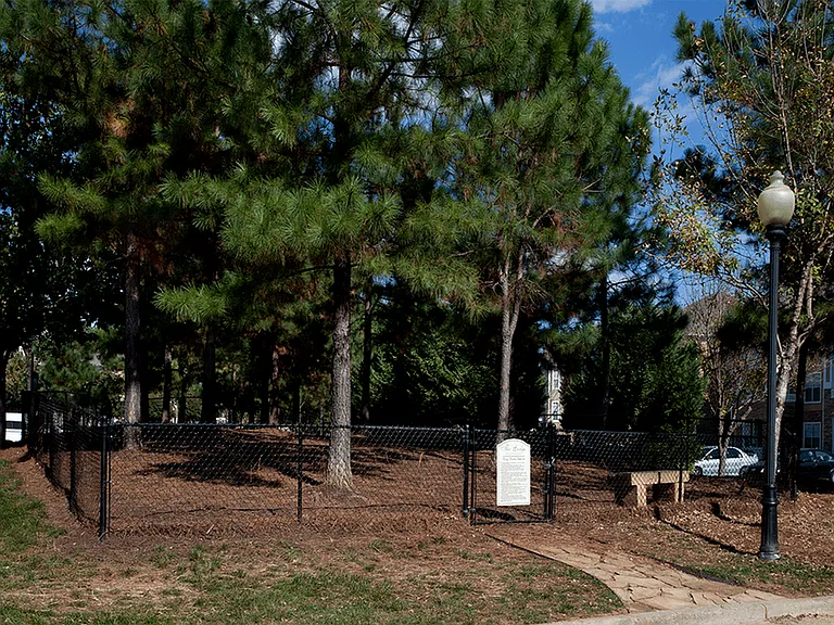 Let your furry friend play freely in our apartment's dog park
