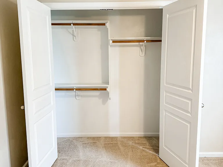 Third bedroom closet.