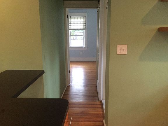 Hallway looking into bedroom