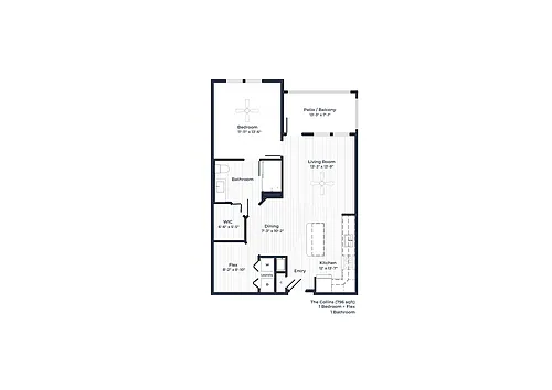 Floor plan The Collins