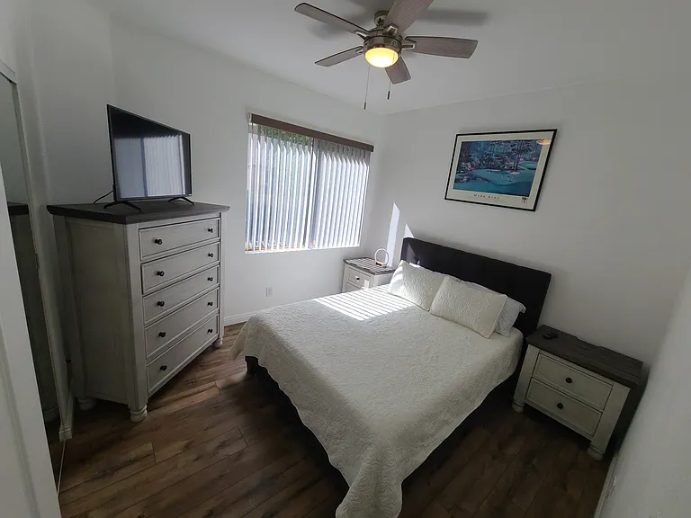 Cozy bedroom bathed in natural light_perfect for peaceful mornings and restful nights. _____