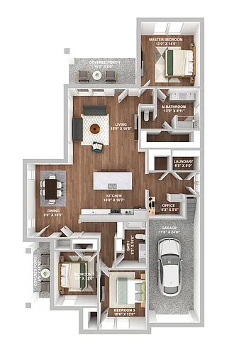 Floor plan House 2