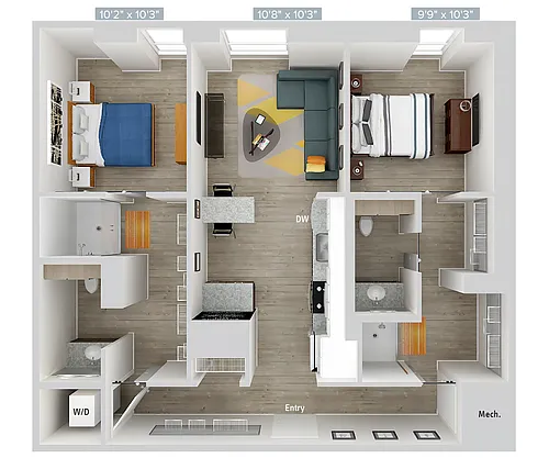 Floor plan 244