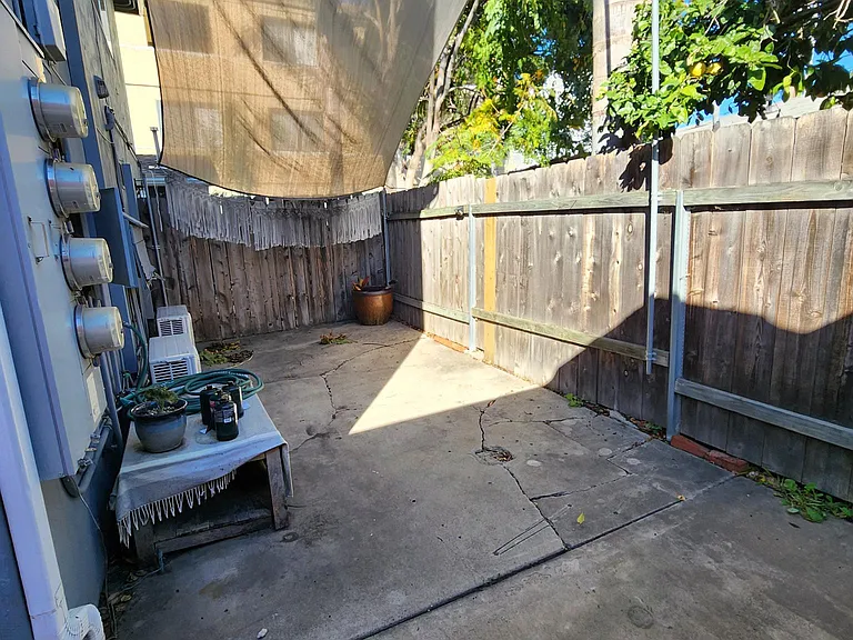 Patio area