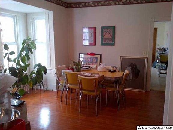 Large dining room with ba