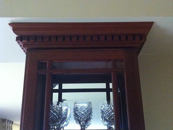 Custom cherrywood cabinets