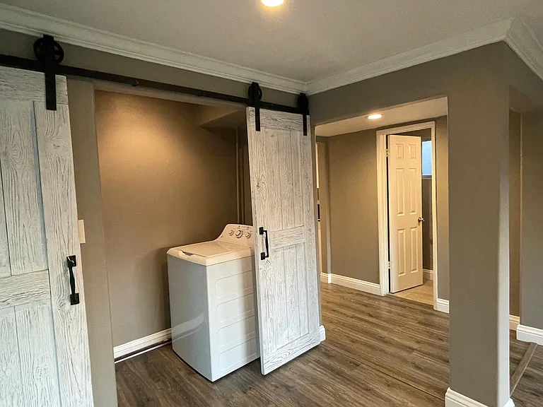 Laundry Closet + 1/2 bathroom