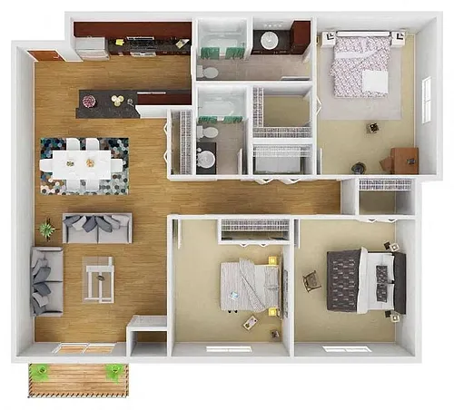 Floor plan Aurora
