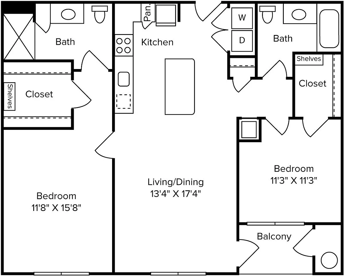 Floor plan B11