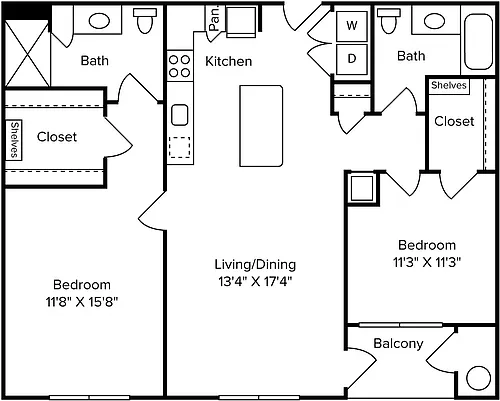 Floor plan B11