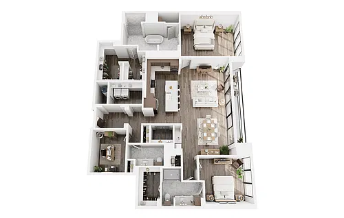 Floor plan B15