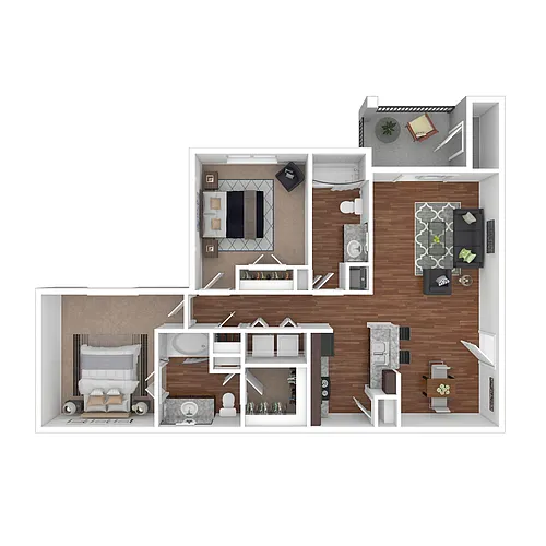 Floor plan 2X2
