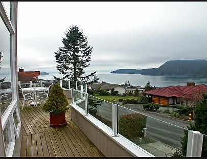 Sweeping views from your expansive deck