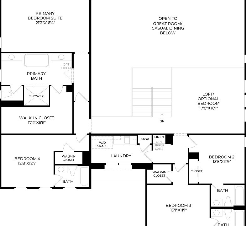 Fernwood Plan, Bella Vista at Porter Ranch Ridge Collection, Porter