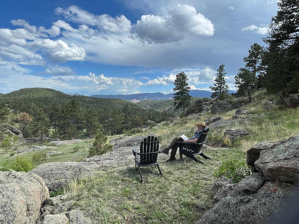 Just miles and miles of national forest.
