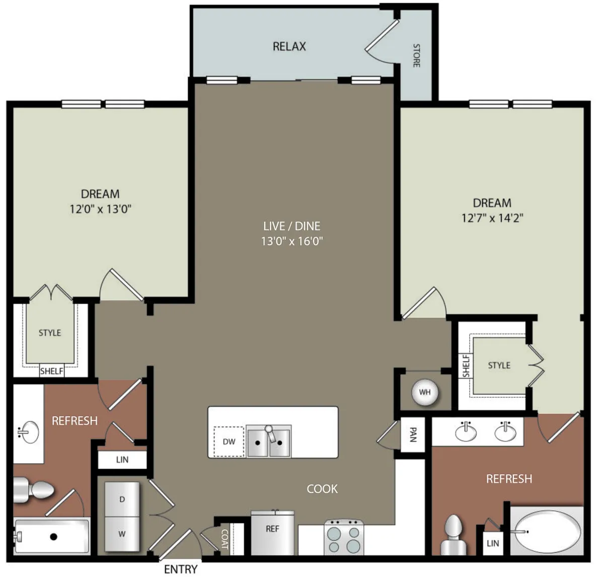 Floor plan C2