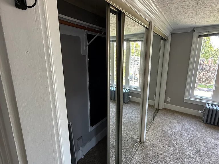 Upstairs bedroom closet
