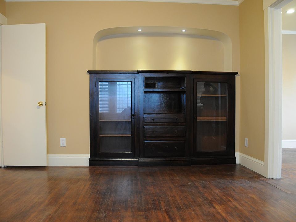 Dining room with original built ins