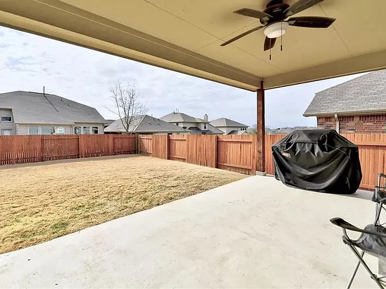 back porch / backyard