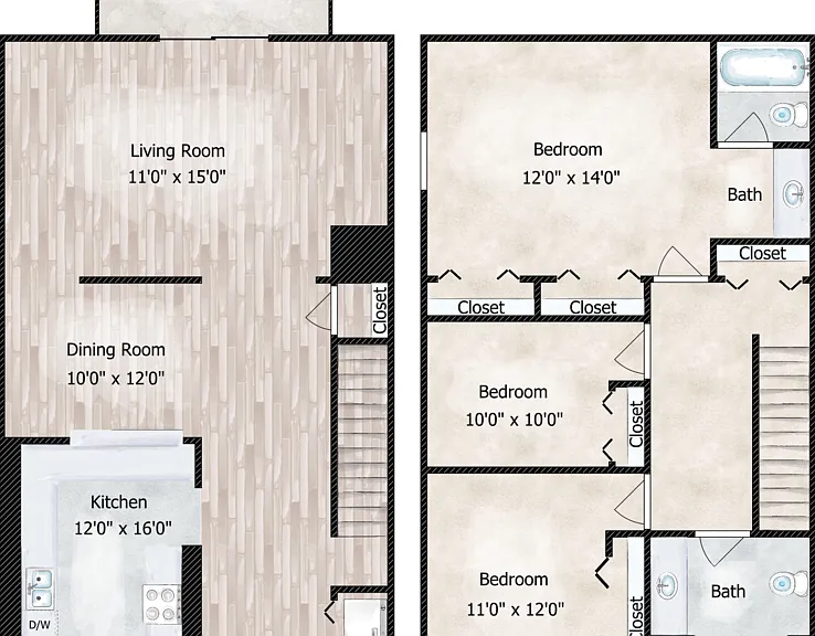 The Hamilton Floorplan Diagram