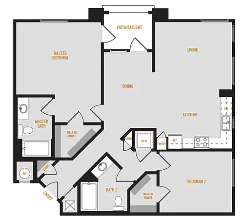 Floor plan R11 2X2