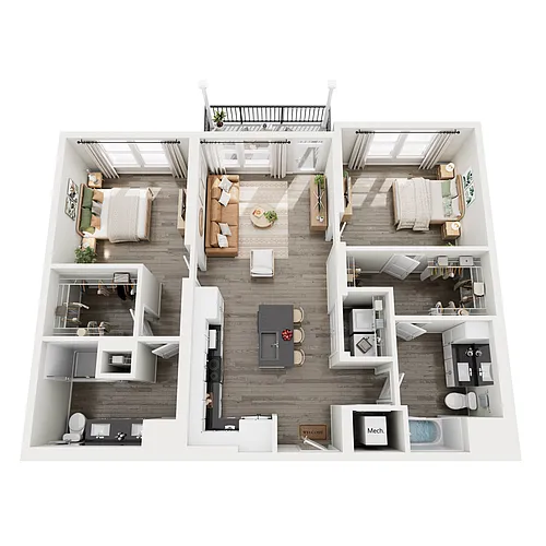 Floor plan B1