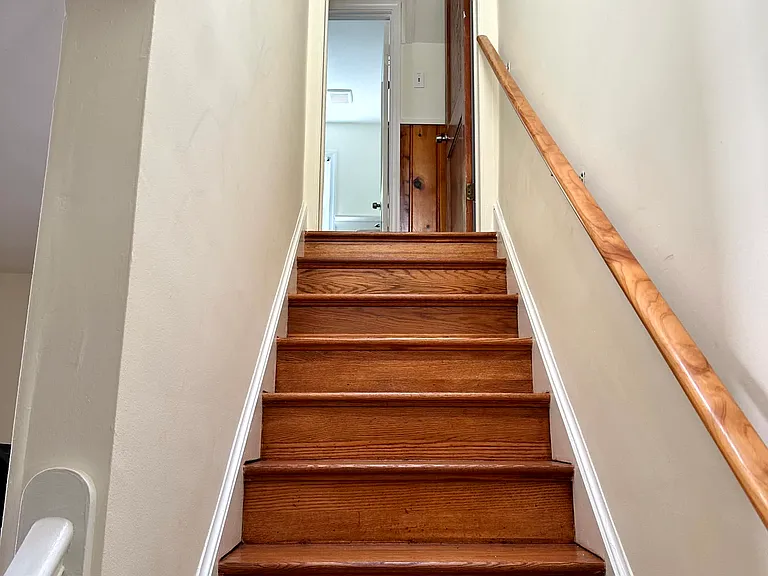 Stairs with skylight