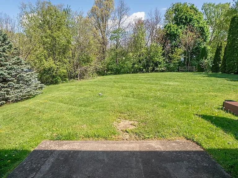 Private back yard