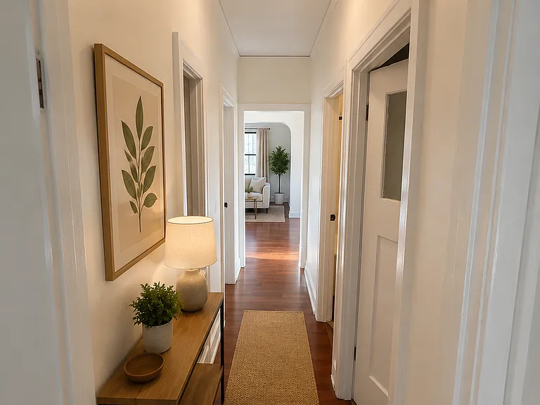 Entry and hallway