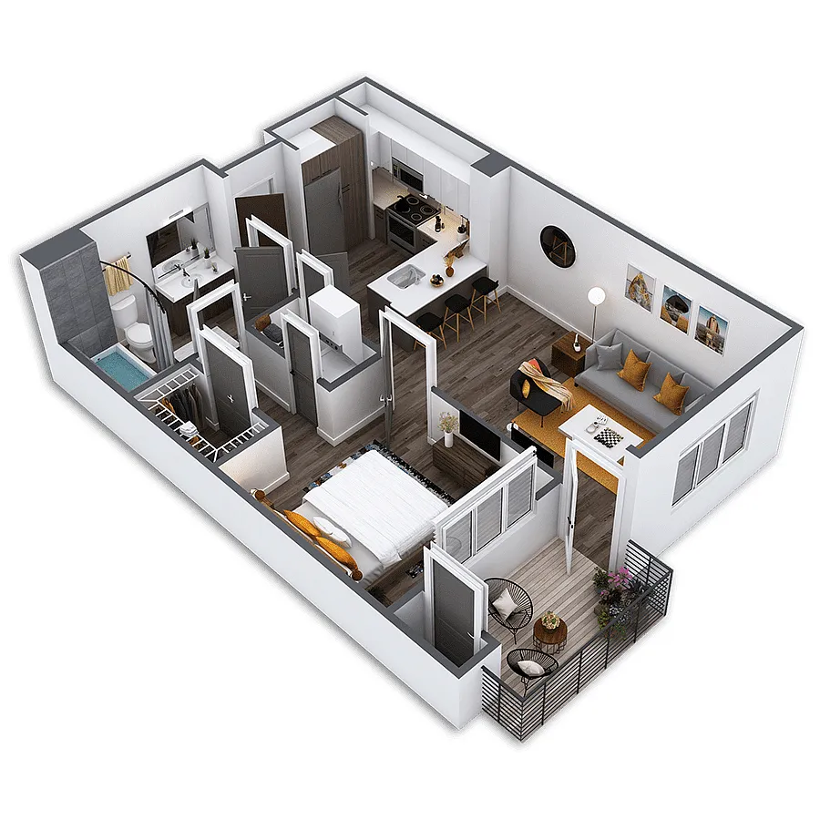 Floor plan Alpine Platinum